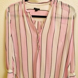 XS Ann Taylor Sheer Blouse
